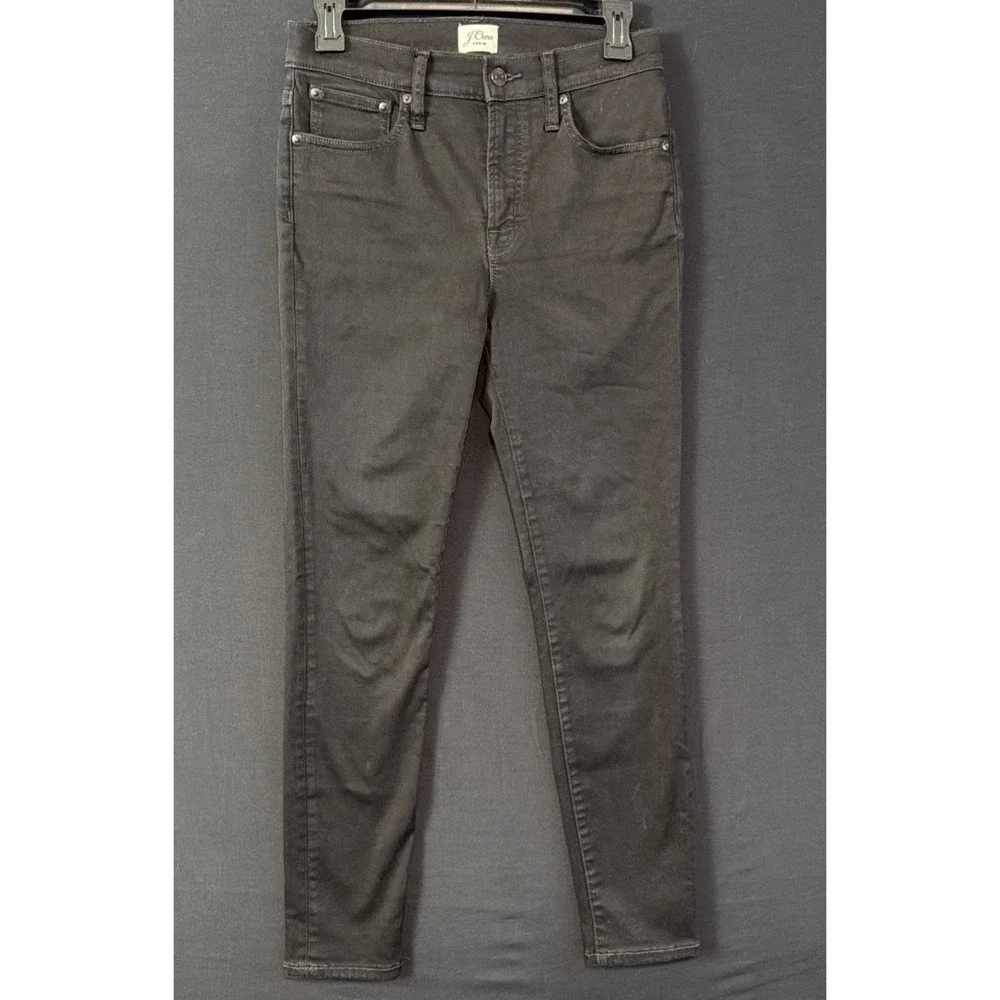 J CREW Skinny Jeans Women 27 LOT OF 3 - 1)Black 1)Blue 1)White 9" Rise Toothpick - Picture 15 of 16